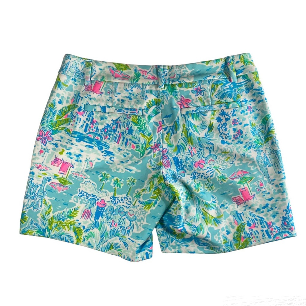 Lilly Pulitzer What a lovely place Jayne knit short Size 6 NEW - Picture 2 of 6